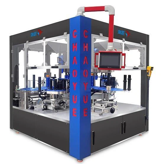 Automatic Round Bottle Sticker Labeling Machine