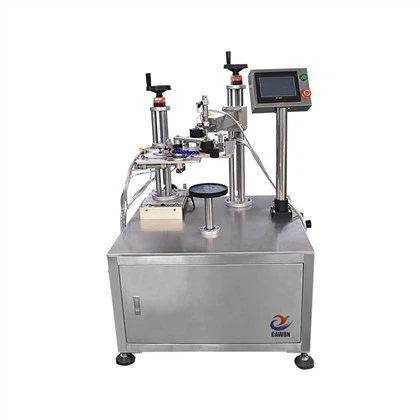 Semi Automaitc Tape Sealing Machine do pojemnika na przekąski z ciasteczkami